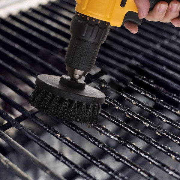 3-Brush Power Scrubber Drill Brush Attachment Kit8
