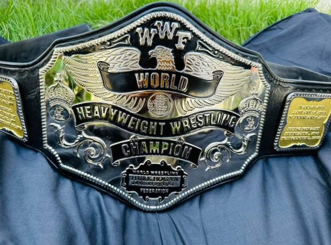 World Heavyweight championship belt 3mm brass, Heavyweight championship belt Replica, Gift For Men.