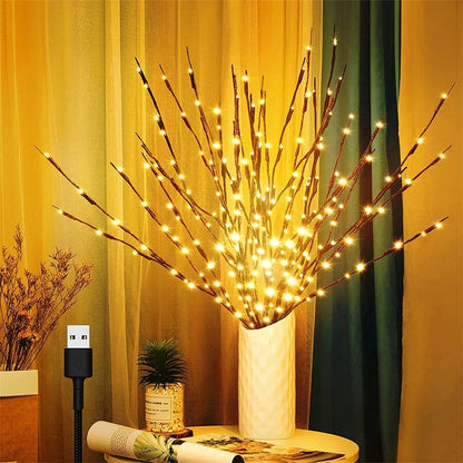 Batteryoperated lighted branches