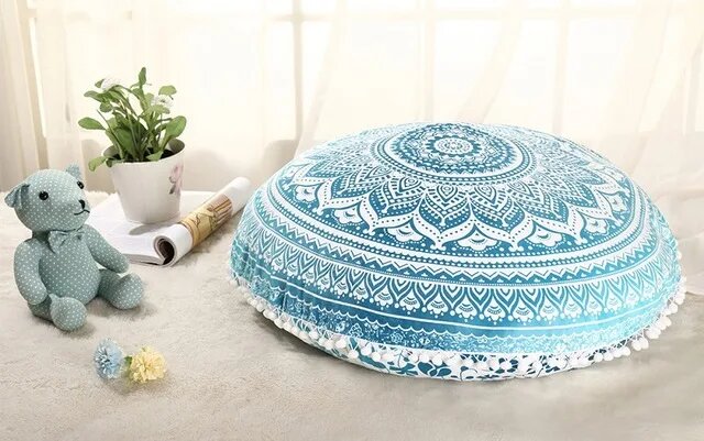 Boho Floor Pillow Cover 2