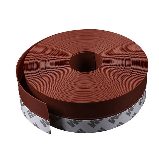 Weather Stripping Door Seal Strip Brown