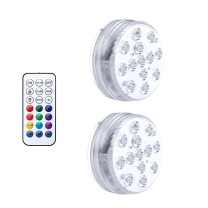 Submersible Color Changing Magnetic Pool Lights 2 lamps