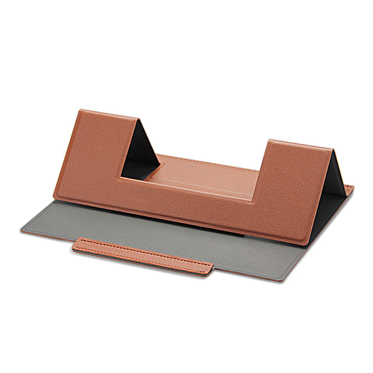 Modern Portable Laptop Stand Perfect for Travel Brown