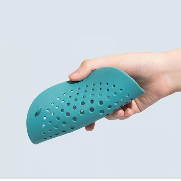 Silicone Drain Cover Hair Catcher Dark Green