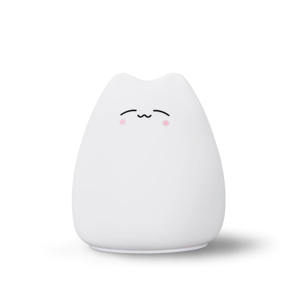 Color-Changing Cat Night Light Lamp Clever cat