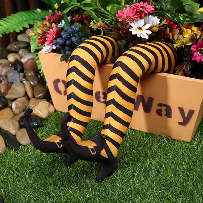 Creepy & Spooky Realistic Witch Legs For Halloween 1