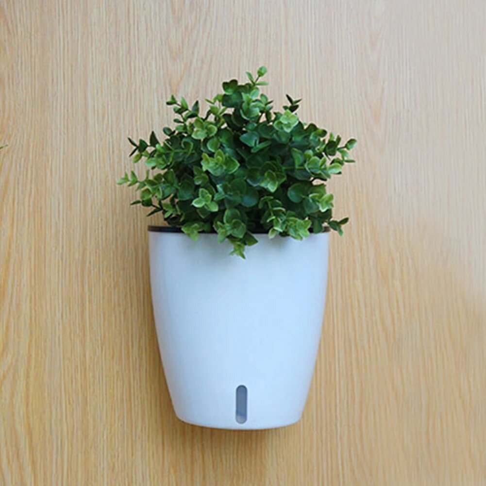 Self Watering Hanging Basket Blue