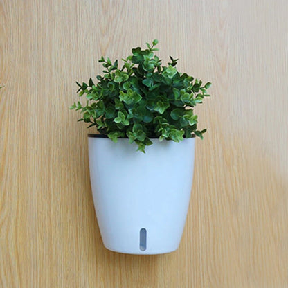 Self Watering Hanging Basket Blue