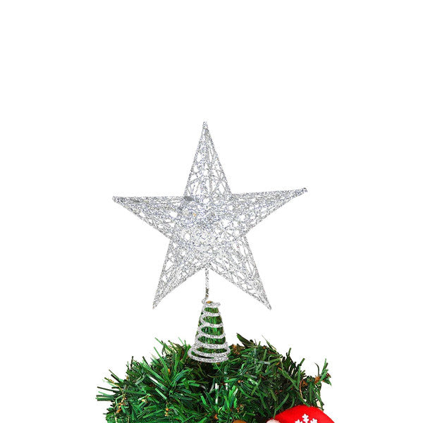 Glitter Silver and Gold Star Tree Topper Christmas Ornament (5).jpg