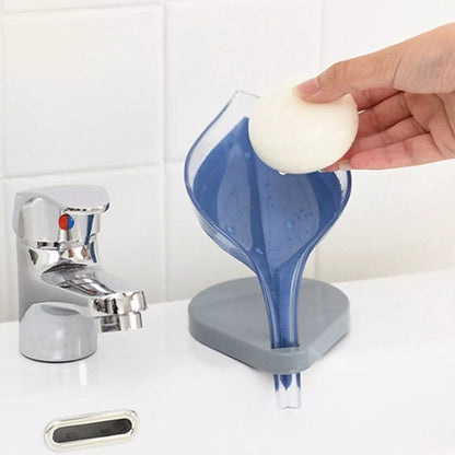 Self Draining Leaf Shape Soap Dish (7).jpg