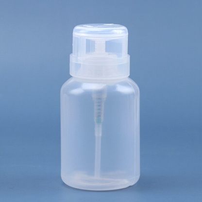 Liquid Push Down Alcohol Pump Dispenser white