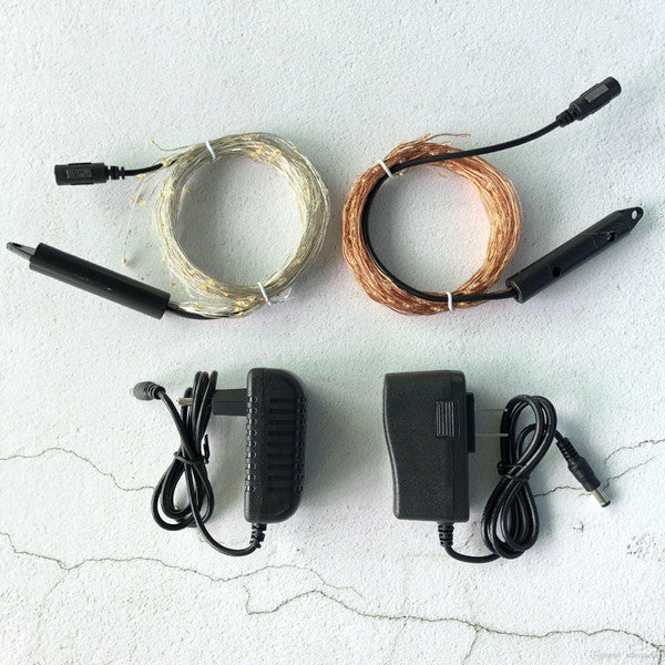 outdoor cascade tree light string