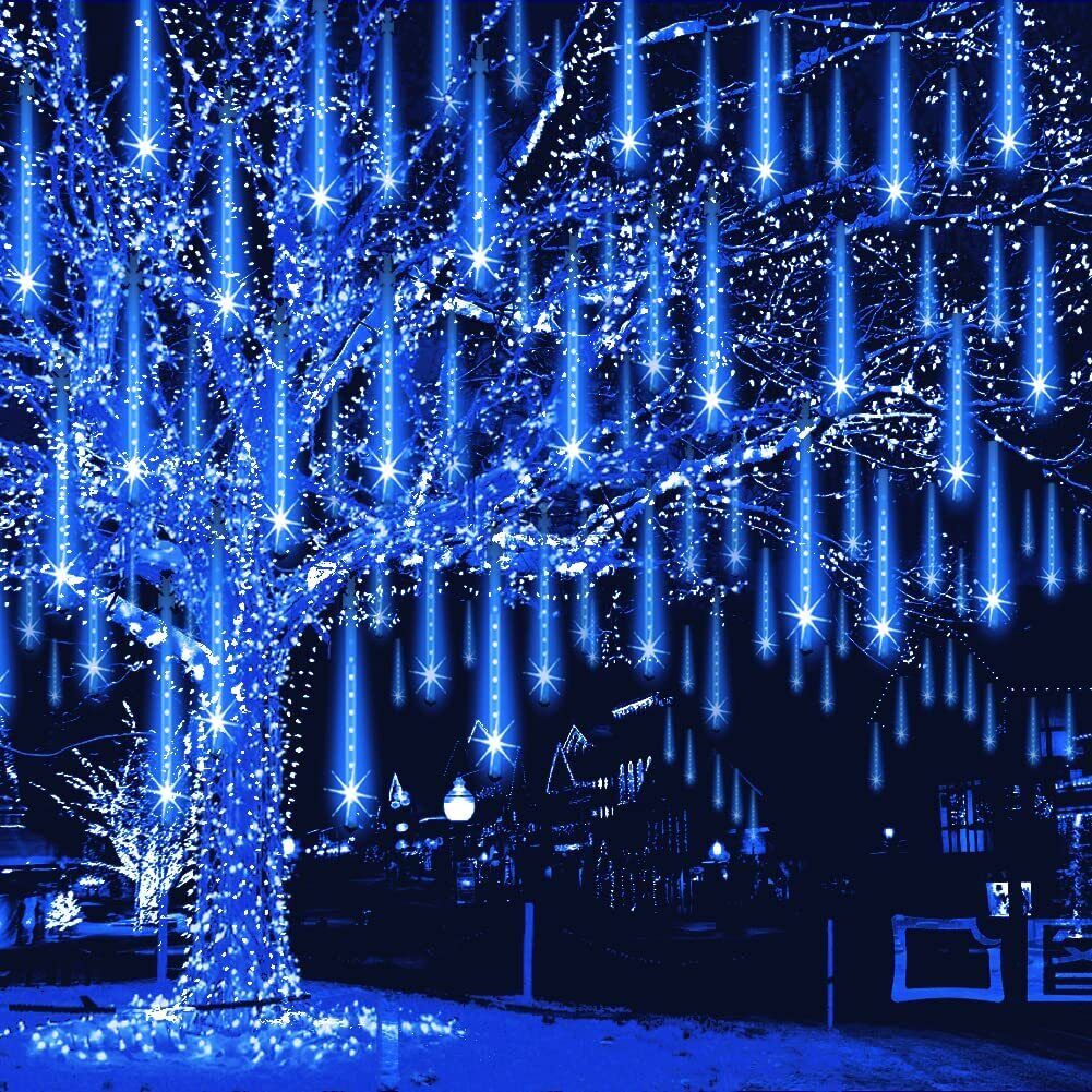 dripping icicle lights outdoor