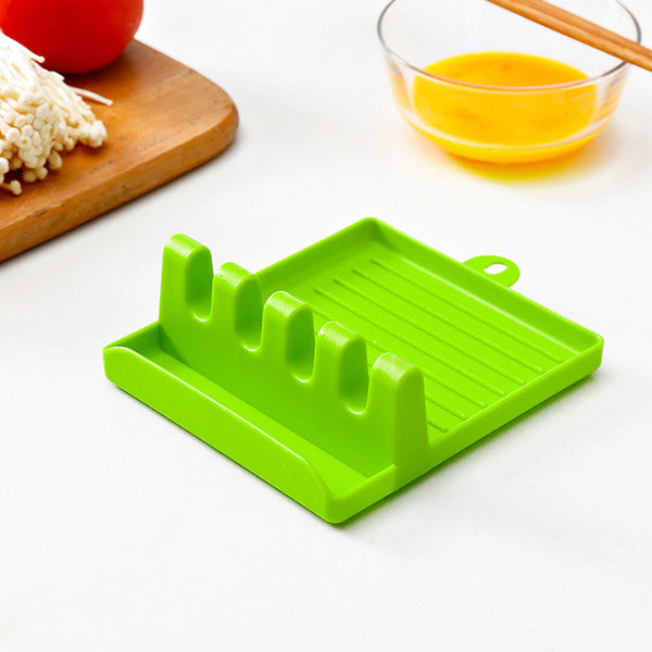 4 Slot Kitchen Utensil Rest Holder3