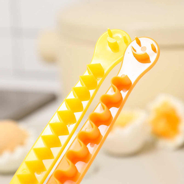 2 Pc Lace Boiled Egg Cutter7