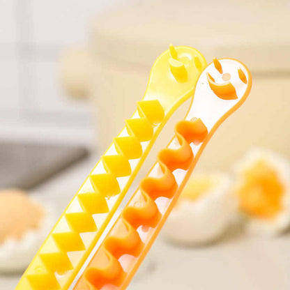 2 Pc Lace Boiled Egg Cutter7