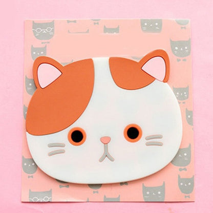 Cat Shaped Tea Coaster Cup Mat (5).jpg