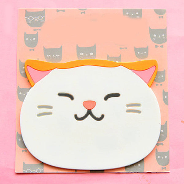 Cat Shaped Tea Coaster Cup Mat (7).jpg