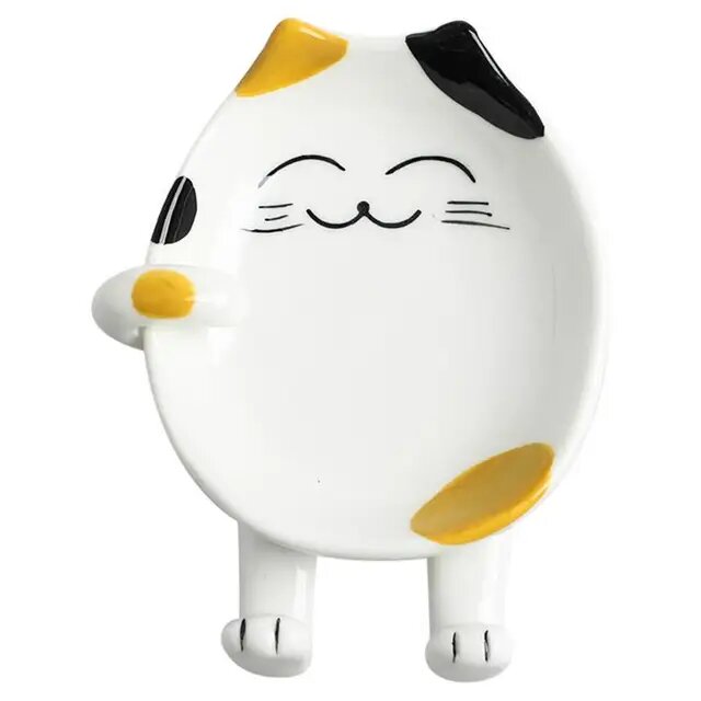 Ceramic Cat Spoon Rest2