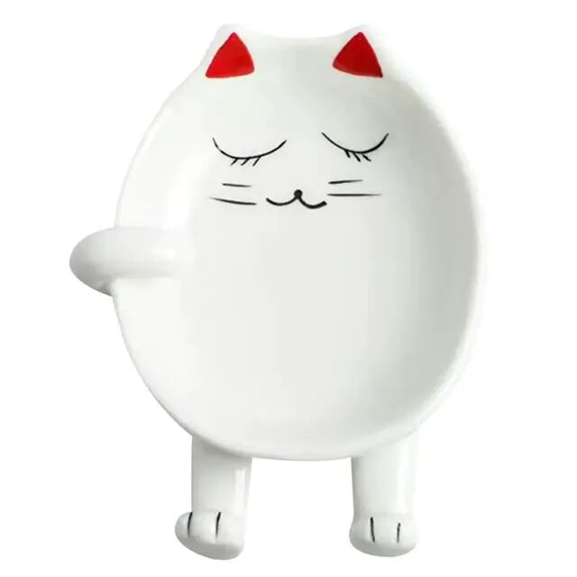 Ceramic Cat Spoon Rest3