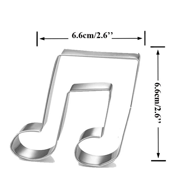 Food Grade Stainless Steel Musical Notes Cookie & Fondant Cutter.jpg