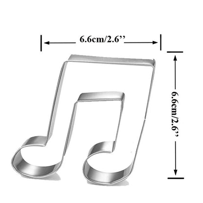 Food Grade Stainless Steel Musical Notes Cookie & Fondant Cutter.jpg