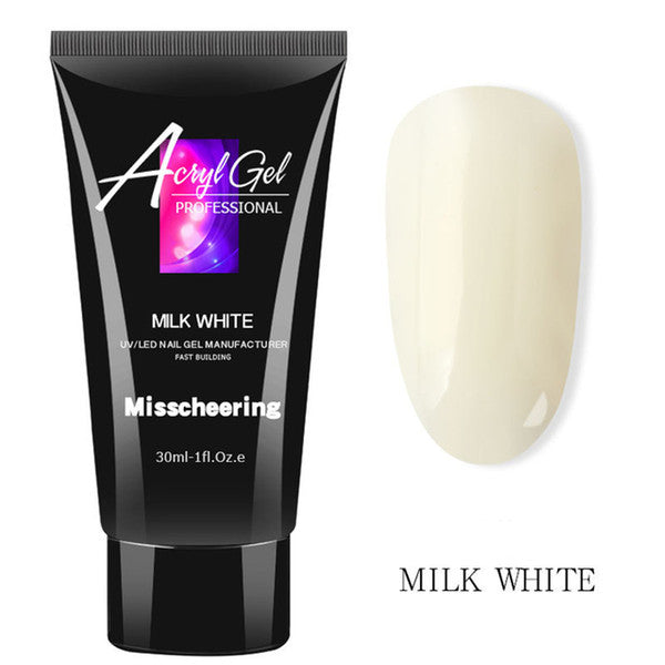 Polygel Nail Kit  Milk White