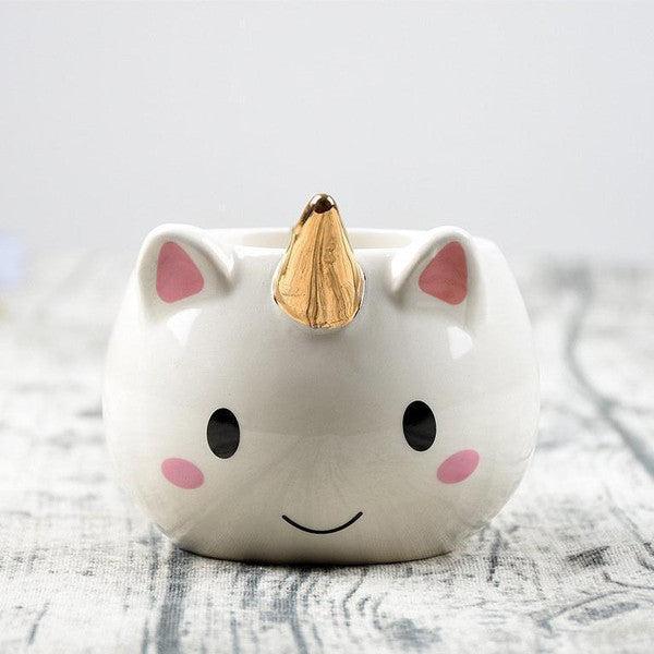 Gold Unicorn Mug 1