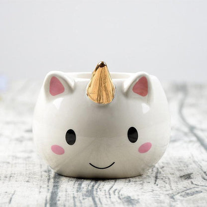 Gold Unicorn Mug 1