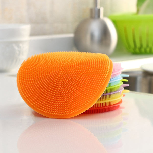 Multipurpose Anti-Bacterial Sponge  Orange