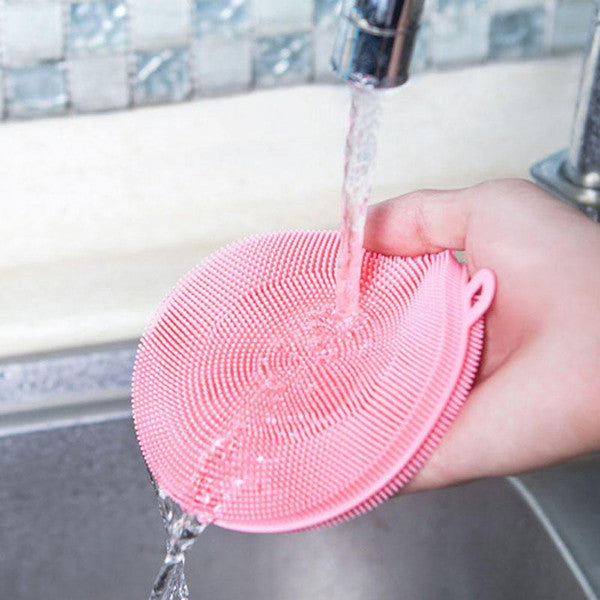Multipurpose Anti-Bacterial Sponge  Pink 1