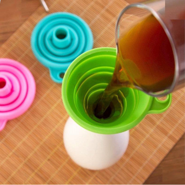 Silicone Foldable Funnel 1