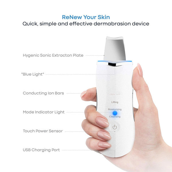 Derma Skin Scrubber Pen  White 3