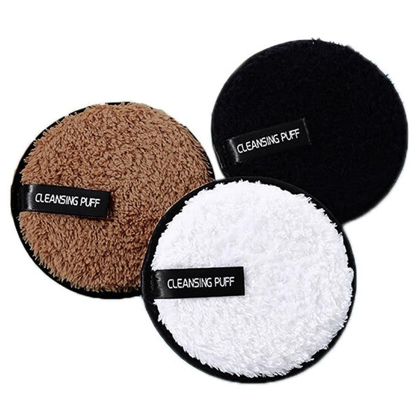 Magic 3 Pack Makeup Remover Puff All Colors (3-Pack)