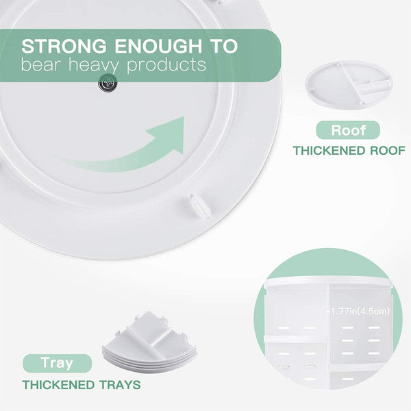 360 Rotating Makeup Organizer 1
