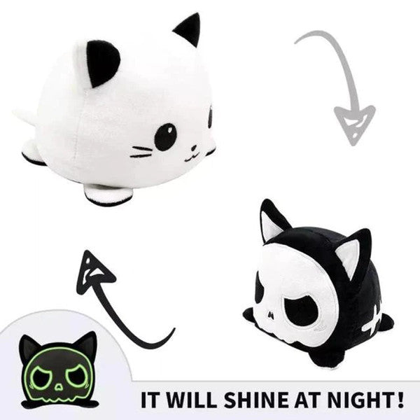 Super Cute Reversible Cartoon Cat Plushie 5
