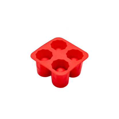 Play & Party Ice Shot Maker Tray Red