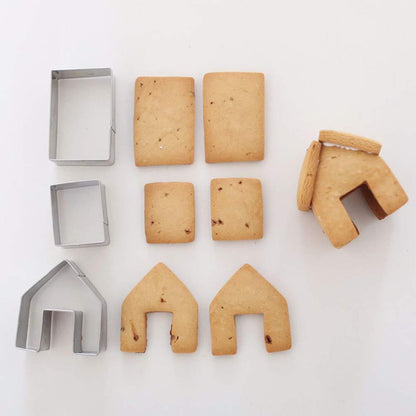 Gingerbread House Cookie Cutter Set 2