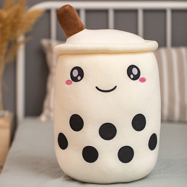 Stuffed Boba Plush Toy Doll White
