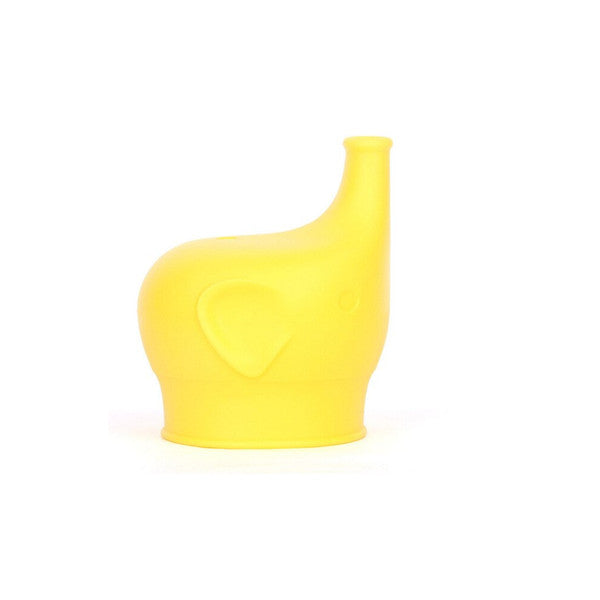 Spill-Proof Elephant Sippy Cup Lids Yellow