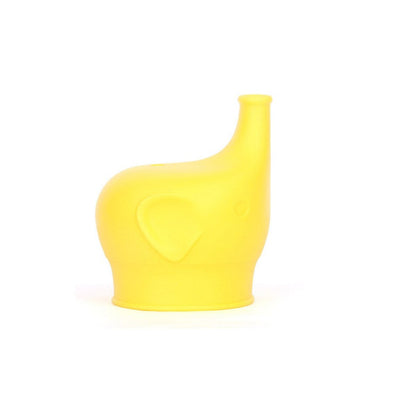 Spill-Proof Elephant Sippy Cup Lids Yellow