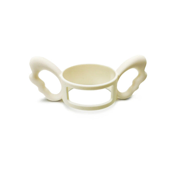 Universal Easy Grip Baby Bottle Handles White