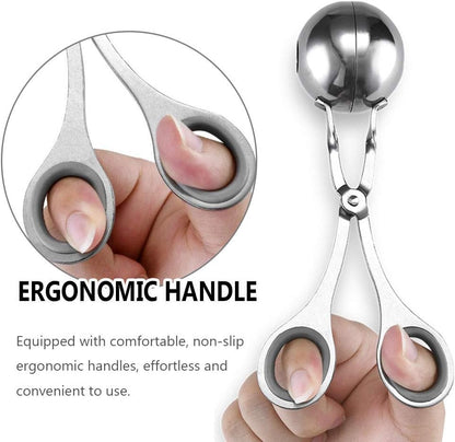Big Meat Ball Maker Tool Stainless Steel Clip Round Rice Ball Shaper Spoon Meatball Making Mold Non Stick Stuffed Kitche