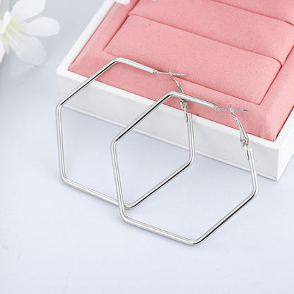 Zinc Alloy Hexagon Hoop Earring (2).jpg
