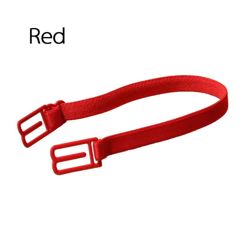NonSlip Adjustable Bra Strap Holder red