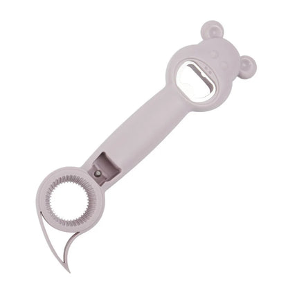 Multifunctional Four-in-one Bottle Opener purple