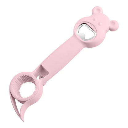 Multifunctional Four-in-one Bottle Opener pink