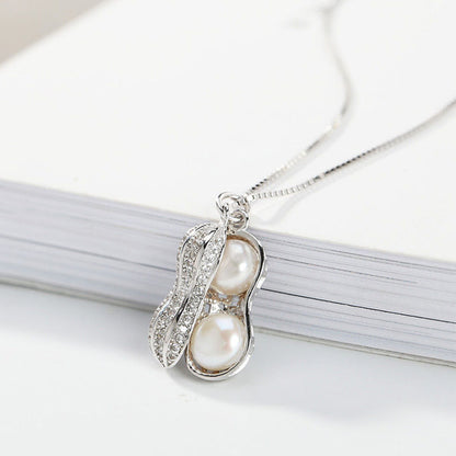 Stylish Two Peas in a Pod Necklace (3).jpg