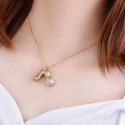 Stylish Two Peas in a Pod Necklace (4).jpg