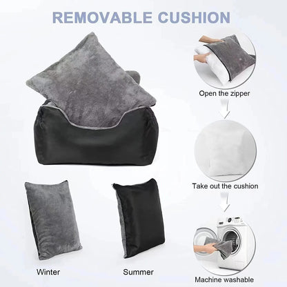 lWDhPetCarSeatforLargeMediumDogsWashableDogBoosterPetCarSeatDetachableDogBedjpg